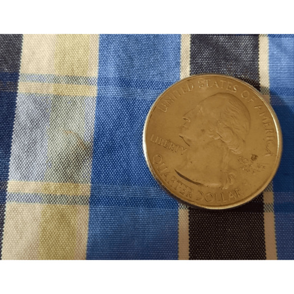 Croft and Barrow Shorts Men's‎ 40 Blue Plaid Bermuda - Picture 8 of 8